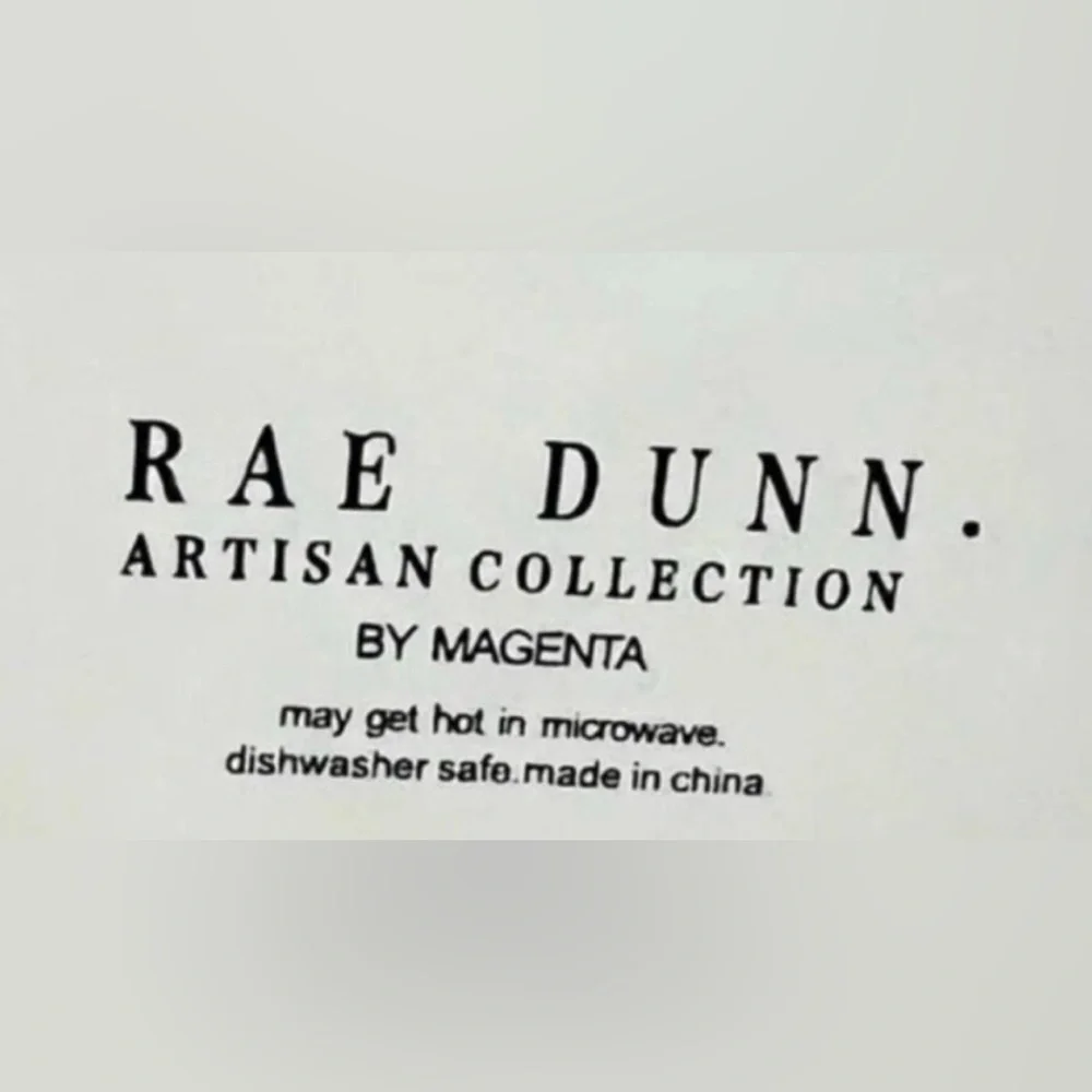 Rare Vintage Rae Dunn Double-Sided COCOA Canister Artisan Collection HTF 7.5”